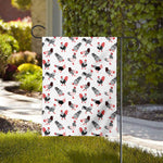 Exotic Chicken Pattern Print House Flag