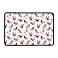Exotic Chicken Pattern Print Kitchen Mat
