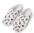 Exotic Chicken Pattern Print Mesh Casual Shoes