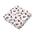 Exotic Chicken Pattern Print Outdoor Seat Cushion Cover