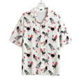 Exotic Chicken Pattern Print Rayon Hawaiian Shirt
