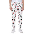 Exotic Chicken Pattern Print Joggers