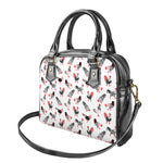 Exotic Chicken Pattern Print Shoulder Handbag