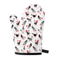 Exotic Chicken Pattern Print Single Oven Mitt