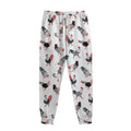 Exotic Chicken Pattern Print Sweatpants
