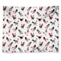 Exotic Chicken Pattern Print Tapestry
