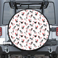 Exotic Chicken Pattern Print Tire Cover