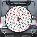 Exotic Chicken Pattern Print Tire Cover With Camera Hole