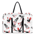 Exotic Chicken Pattern Print Utility Tote Bag