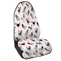 Exotic Chicken Pattern Print Waterproof Car Seat Cover