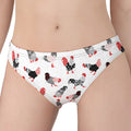 Exotic Chicken Pattern Print Women's Panties