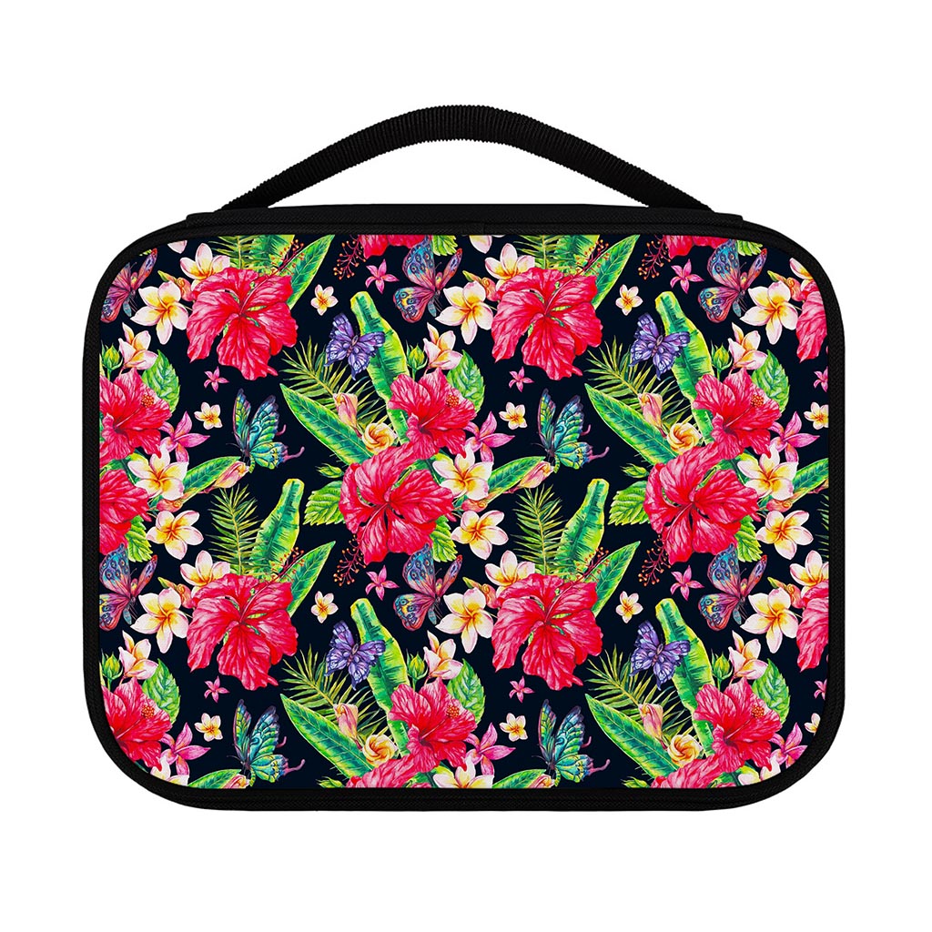 Exotic Hibiscus Flowers Pattern Print Classic Bible Case