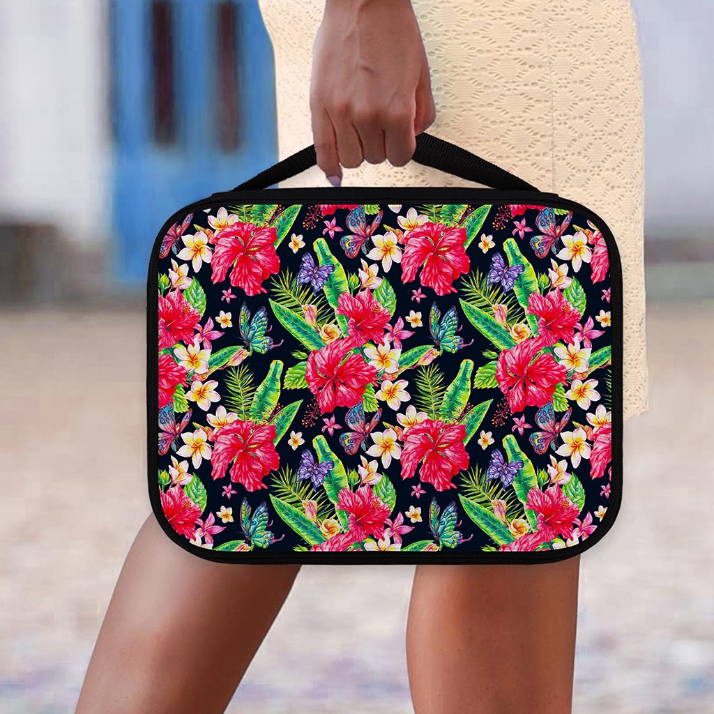Exotic Hibiscus Flowers Pattern Print Classic Bible Case