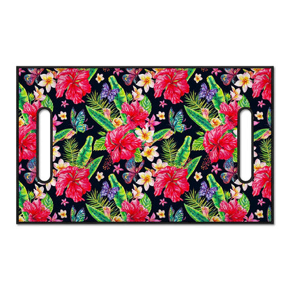 Exotic Hibiscus Flowers Pattern Print Golf Cart Seat Cover