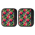 Exotic Hibiscus Flowers Pattern Print Handle Covers