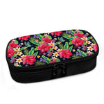 Exotic Hibiscus Flowers Pattern Print Insulin Cooler Travel Case