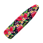 Exotic Hibiscus Flowers Pattern Print Ironing Board Cover