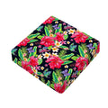 Exotic Hibiscus Flowers Pattern Print Outdoor Seat Cushion Cover
