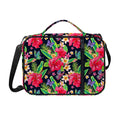 Exotic Hibiscus Flowers Pattern Print Shoulder Strap Bible Bag