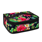 Exotic Hibiscus Flowers Pattern Print Small Lunch Bag