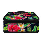 Exotic Hibiscus Flowers Pattern Print Small Lunch Bag