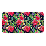 Exotic Hibiscus Flowers Pattern Print Towel