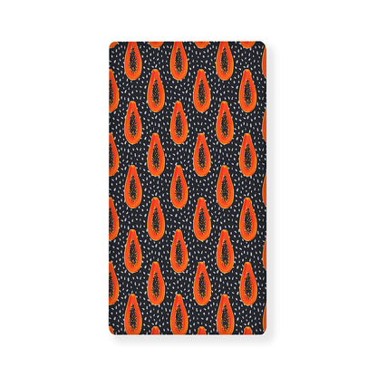 Exotic Papaya Pattern Print Baby Crib Sheet