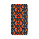Exotic Papaya Pattern Print Baby Crib Sheet