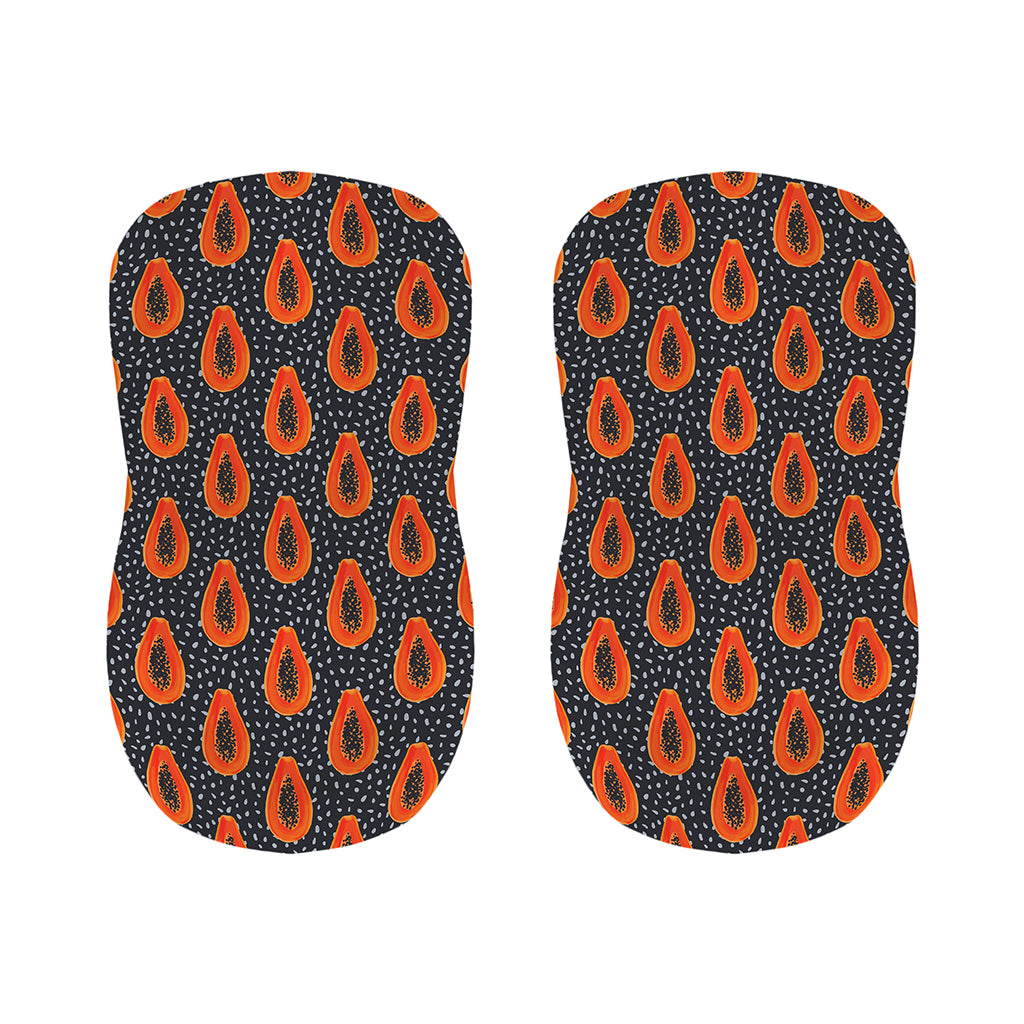 Exotic Papaya Pattern Print Bar Stool Covers