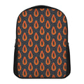 Exotic Papaya Pattern Print Casual Backpack