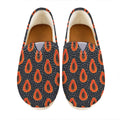 Exotic Papaya Pattern Print Casual Shoes