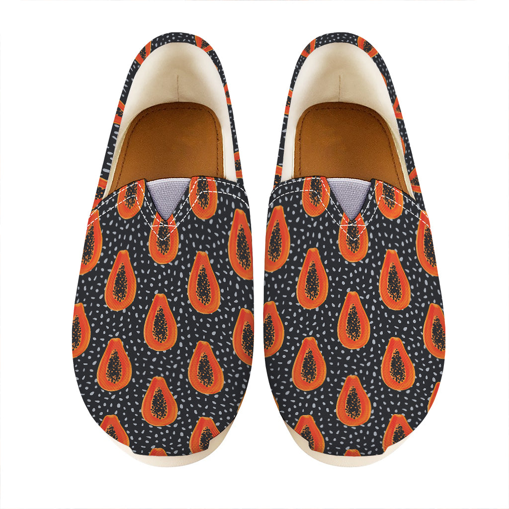 Exotic Papaya Pattern Print Casual Shoes