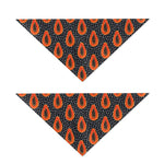 Exotic Papaya Pattern Print Dog Bandana