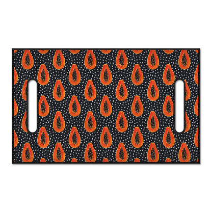 Exotic Papaya Pattern Print Golf Cart Seat Cover