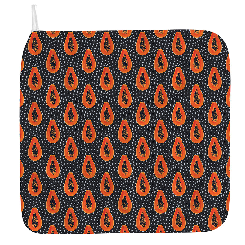Exotic Papaya Pattern Print Hand Towel