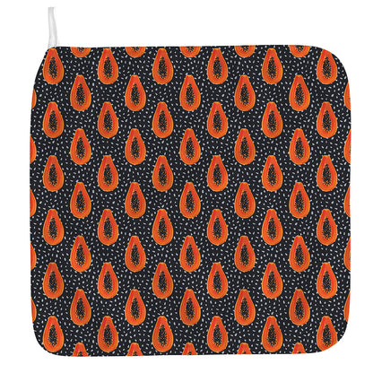 Exotic Papaya Pattern Print Hand Towel