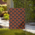 Exotic Papaya Pattern Print House Flag