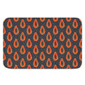 Exotic Papaya Pattern Print Indoor Door Mat