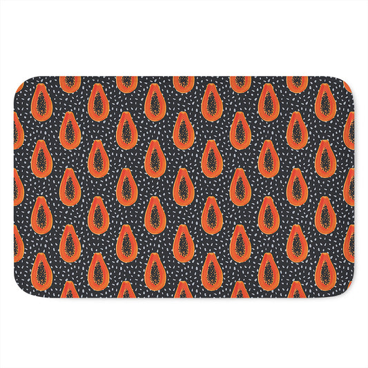 Exotic Papaya Pattern Print Indoor Door Mat