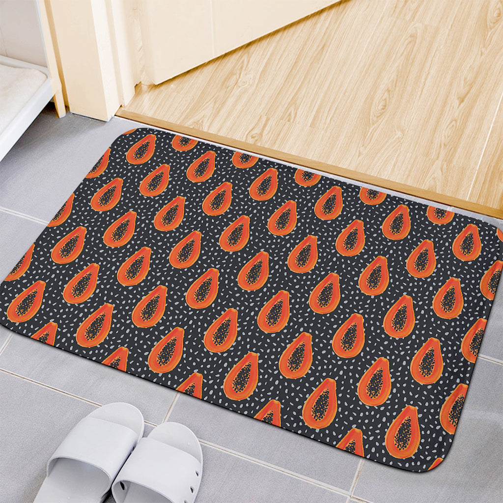 Exotic Papaya Pattern Print Indoor Door Mat