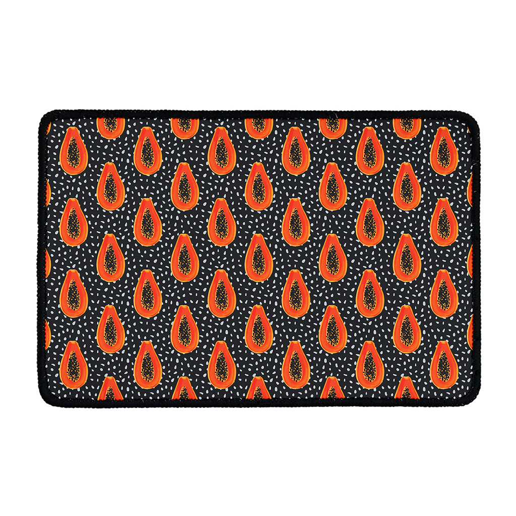 Exotic Papaya Pattern Print Kitchen Mat