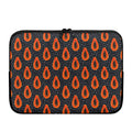 Exotic Papaya Pattern Print Laptop Sleeve
