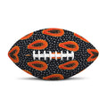 Exotic Papaya Pattern Print Rugby Ball