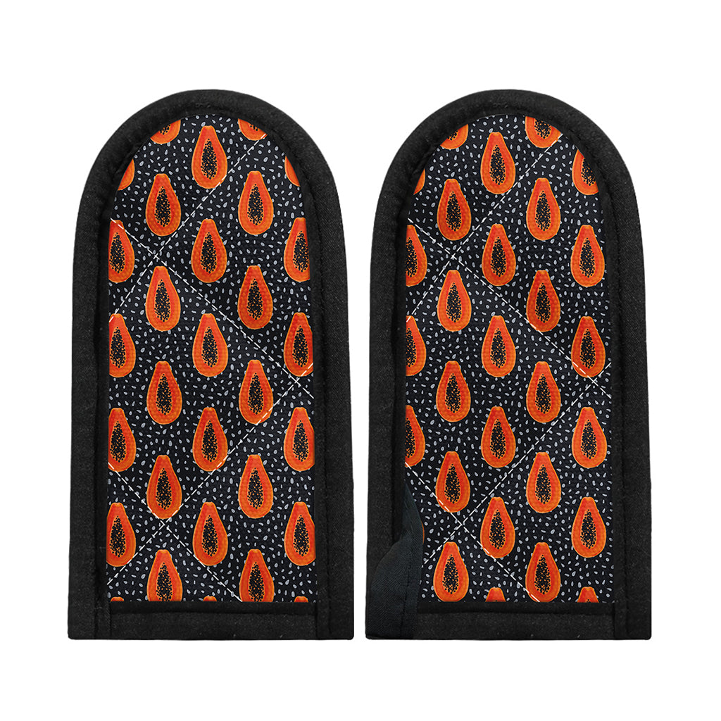 Exotic Papaya Pattern Print Skillet Handle Cover