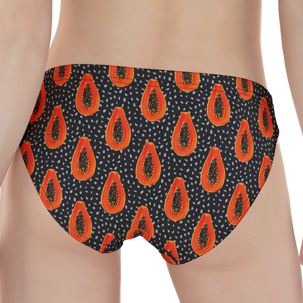 Exotic Papaya Pattern Print Women's Panties