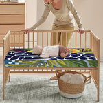 Exotic Patchwork Pattern Print Baby Crib Sheet