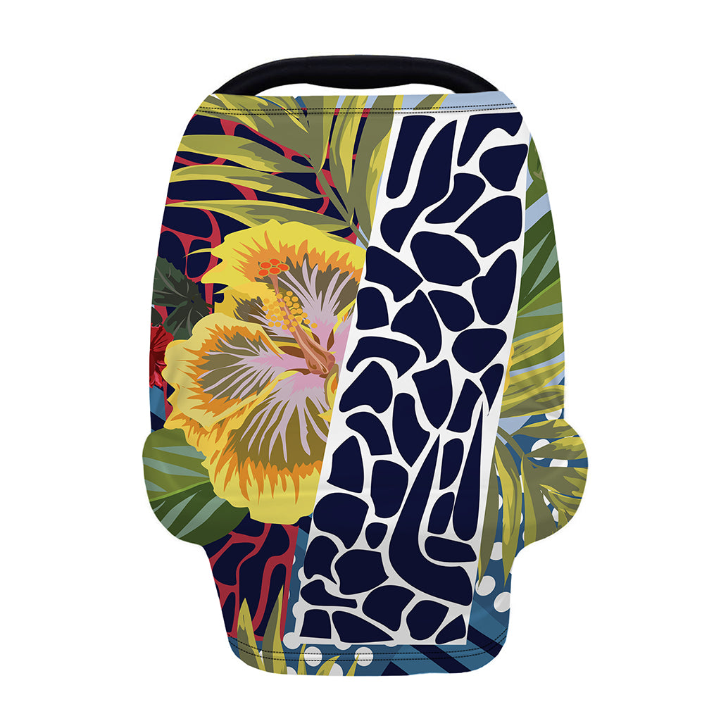 Exotic Patchwork Pattern Print Baby Seat Cover