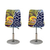 Exotic Patchwork Pattern Print Bar Stool Covers