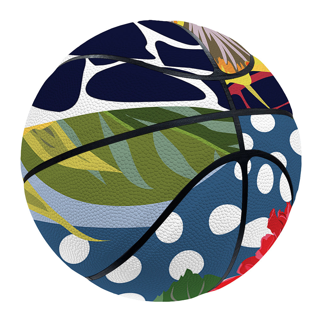 Exotic Patchwork Pattern Print Basketball