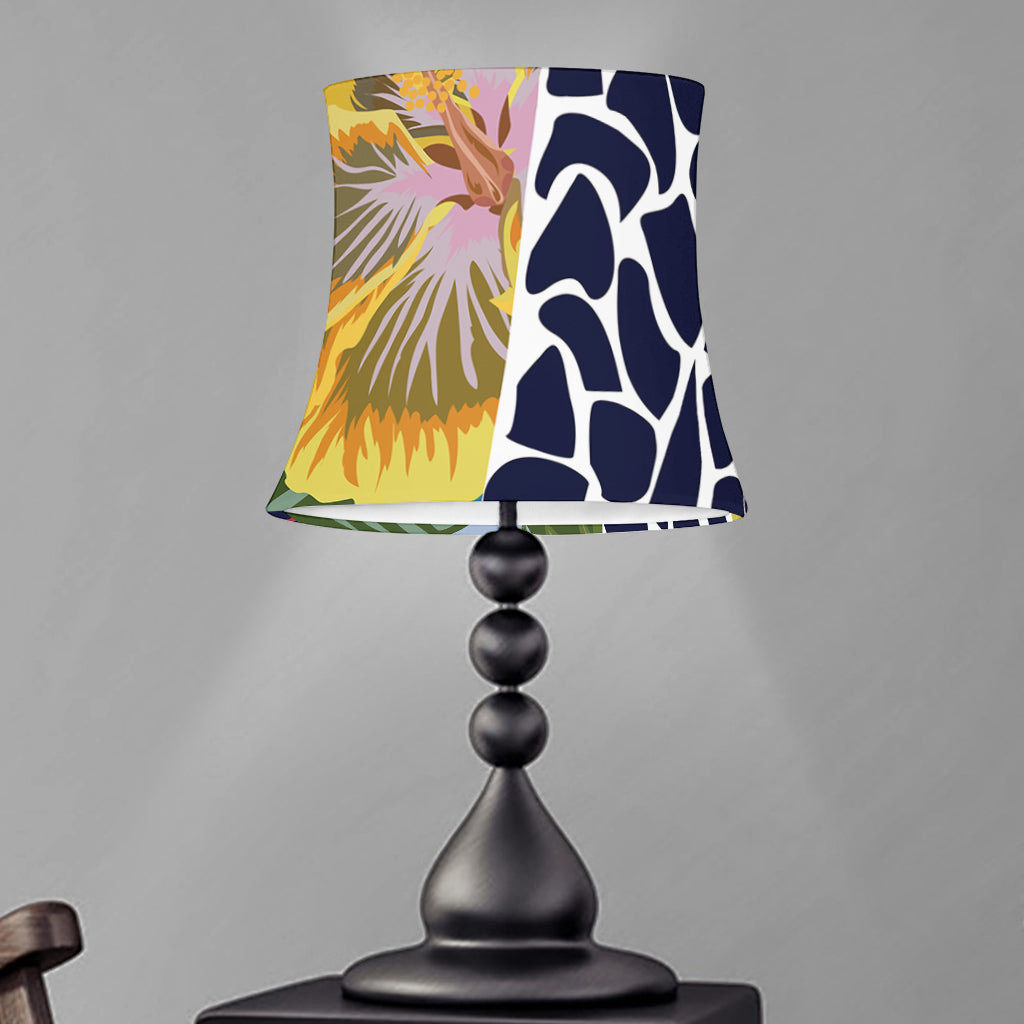 Exotic Patchwork Pattern Print Bell Lamp Shade